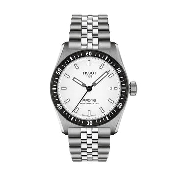 Orologio Tissot Sport PR516 acciaio quadrante bianco 38mm MISURA UNICA