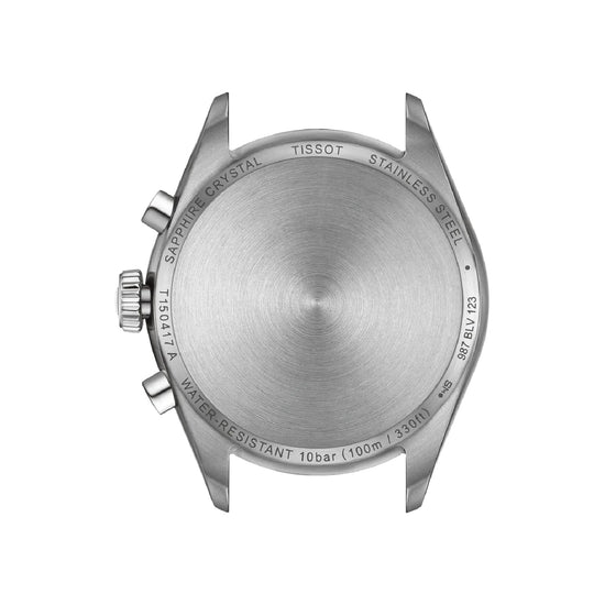 Orologio Tissot PR 100 in acciaio con quadrante bianco e blu MISURA UNICA