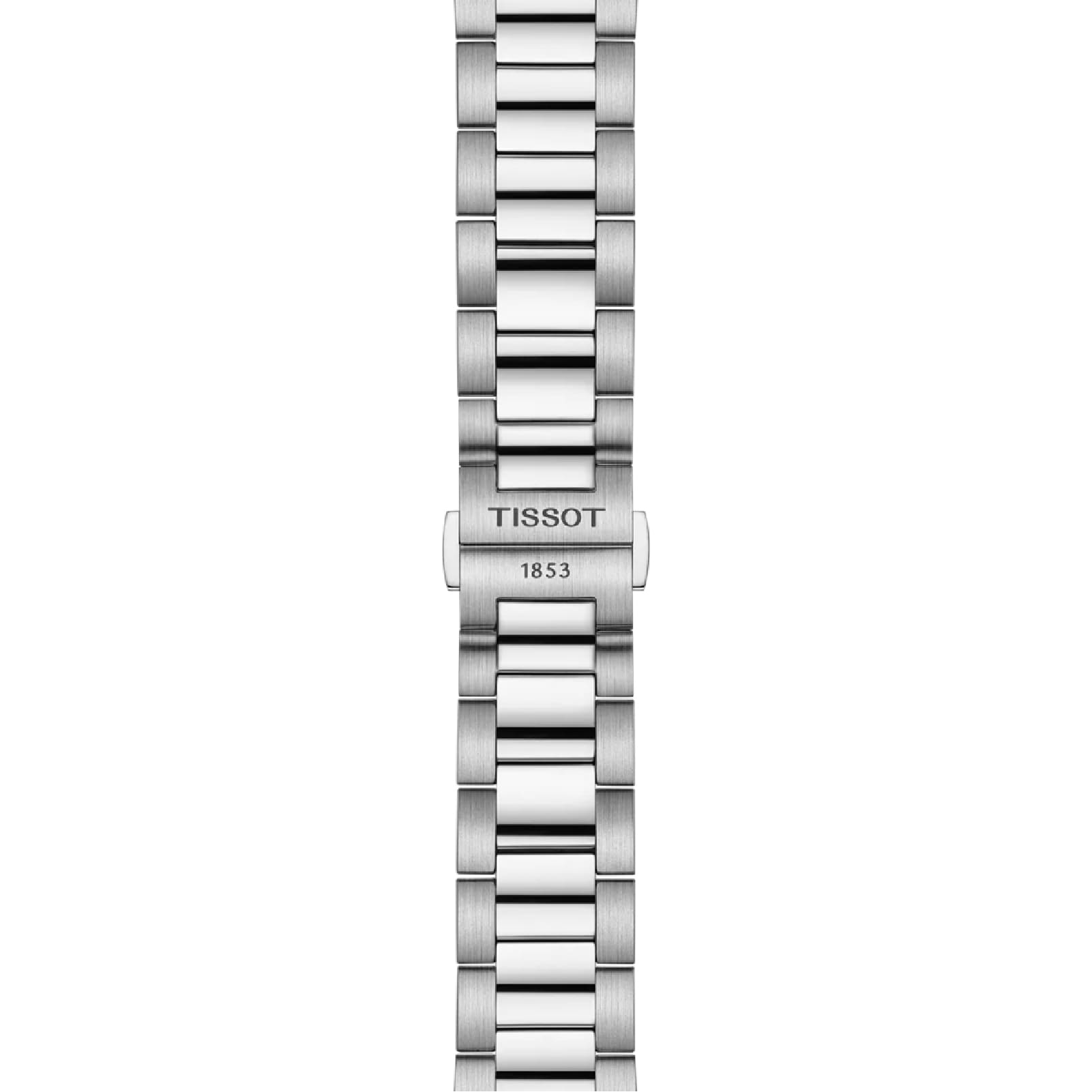 Orologio Tissot PR 100 in acciaio con quadrante bianco e blu MISURA UNICA