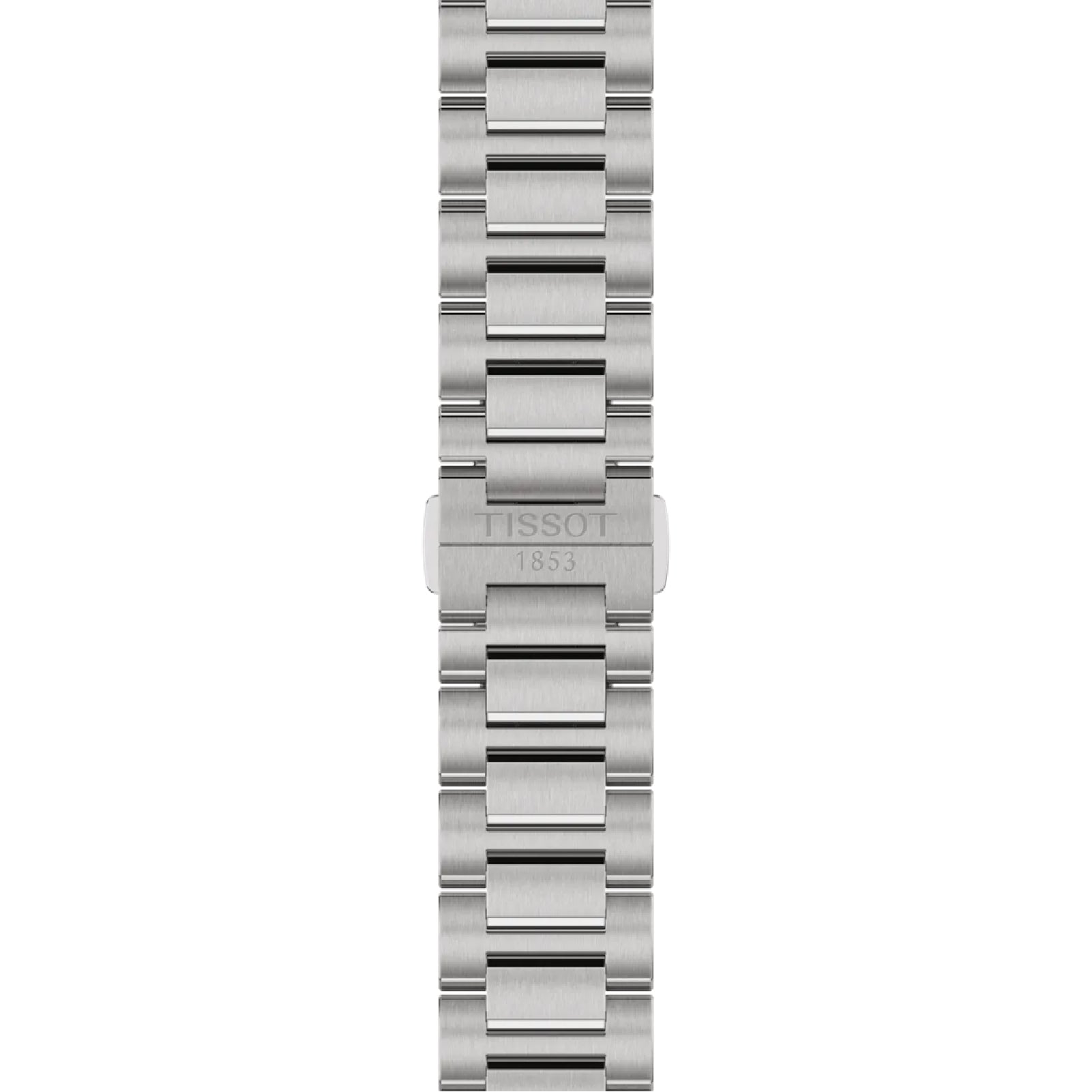 Orologio a energia solare solo tempo Tissot da uomo in acciaio con quadrante argento MISURA UNICA