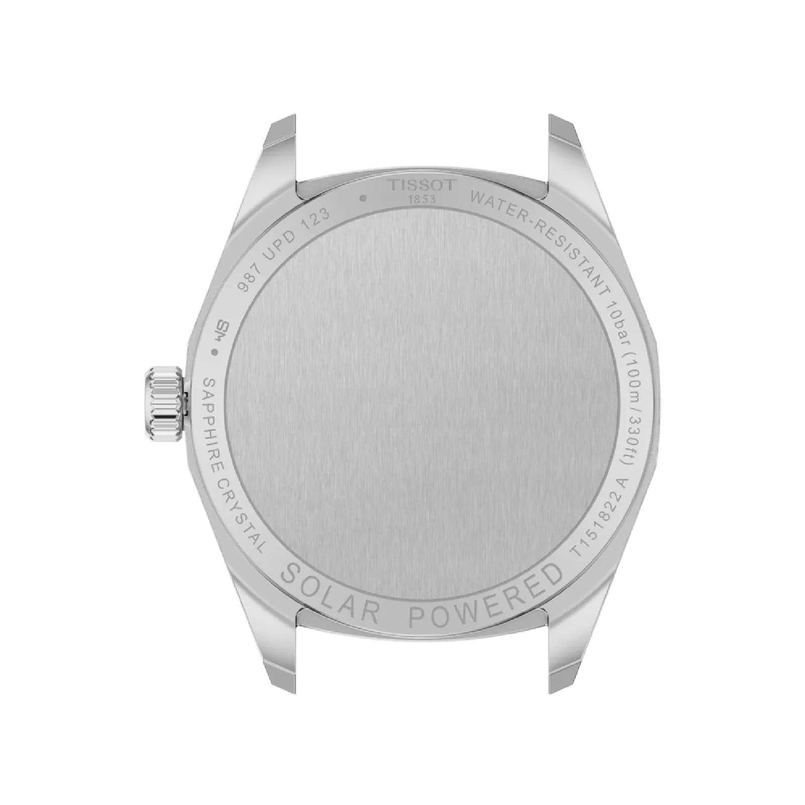 Orologio solo tempo Tissot carica solare quadrante azzurro MISURA UNICA