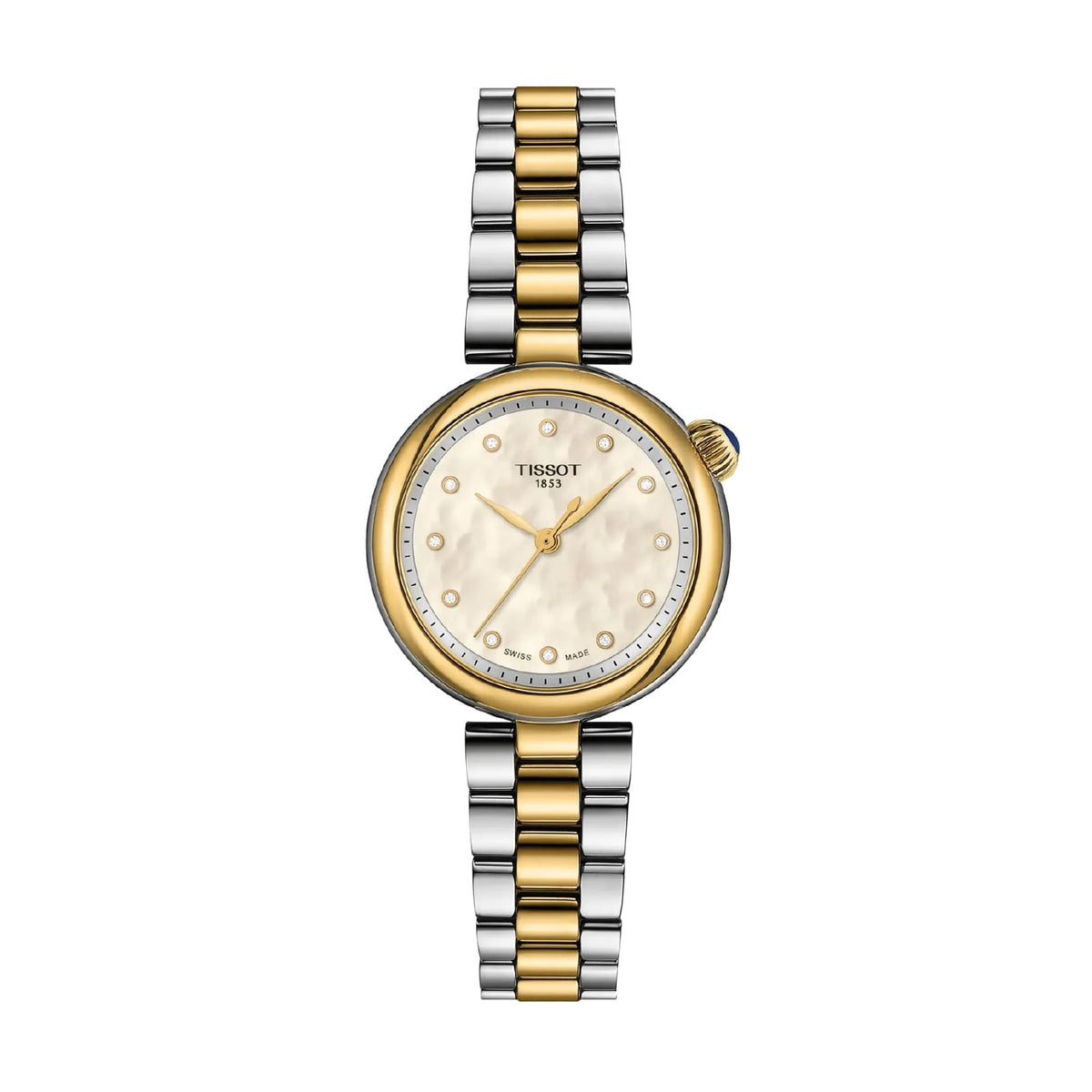 Orologio solo tempo Tissot Desir in acciaio e pvd oro MISURA UNICA