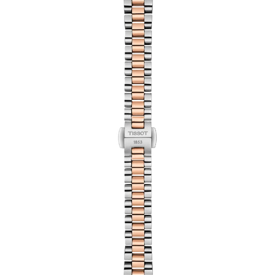 Orologio solo tempo Tissot Desir in acciaio bicolor rosé MISURA UNICA