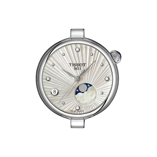 Orologio Tissot Désir acciaio con diamanti 29.6mm da donna MISURA UNICA
