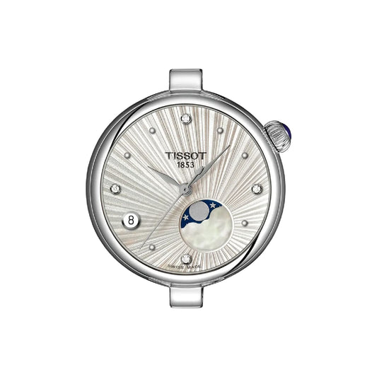 Orologio Tissot Désir acciaio con diamanti 29.6mm da donna MISURA UNICA