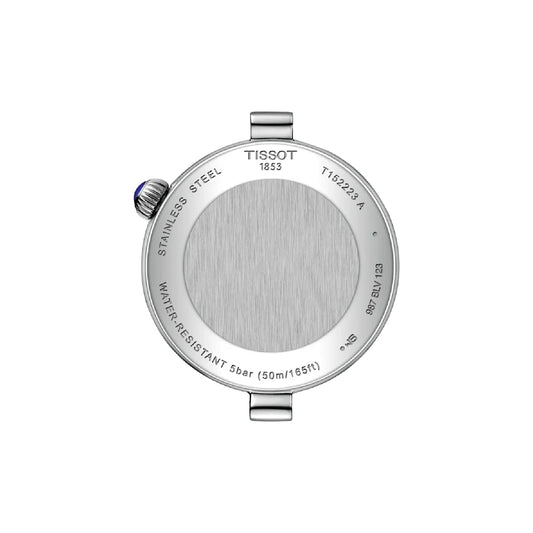 Orologio solo tempo Tissot Desir Moonphase in acciaio e blu MISURA UNICA