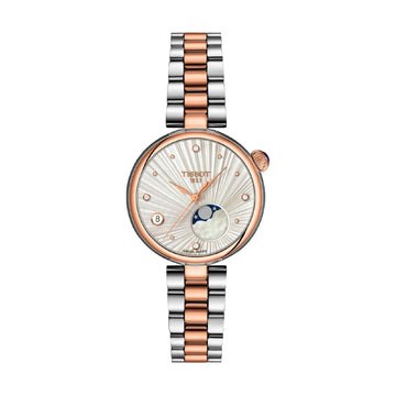 Orologio solo tempo Tissot Desir in acciaio pvd rosa diamanti MISURA UNICA