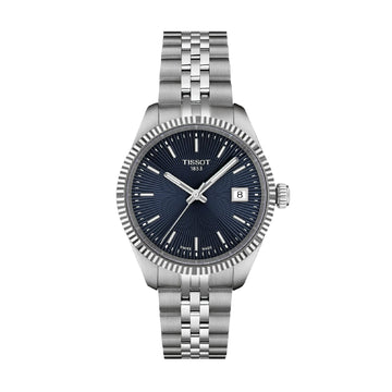 Orologio solo tempo Tissot Ballade acciaio quadrante blu 34mm MISURA UNICA