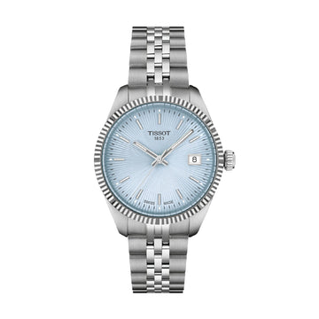 Orologio solo tempo Tissot in acciaio quadrante azzurro MISURA UNICA