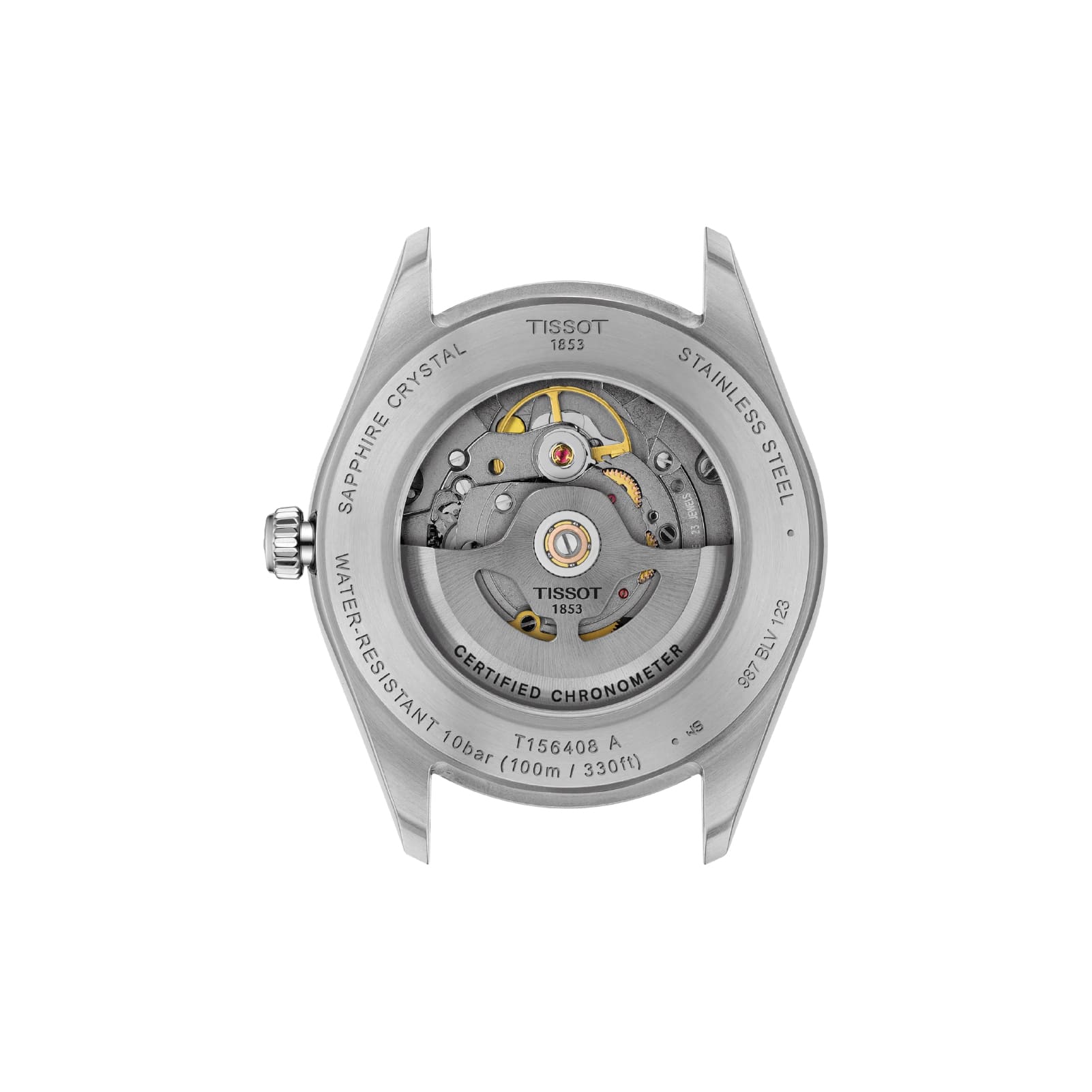 Orologio automatico Tissot Ballade COSC in acciaio MISURA UNICA