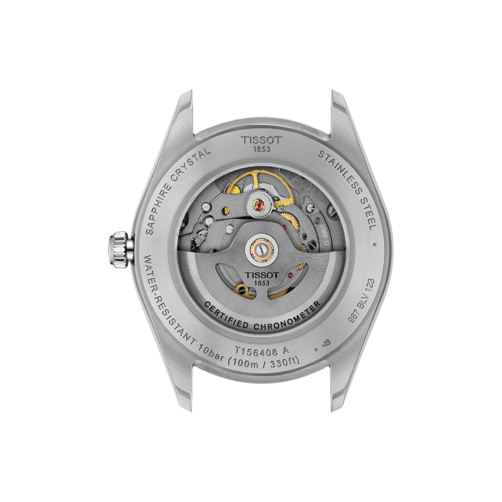 Orologio Tissot Ballade COSC in acciaio quadrante blu MISURA UNICA