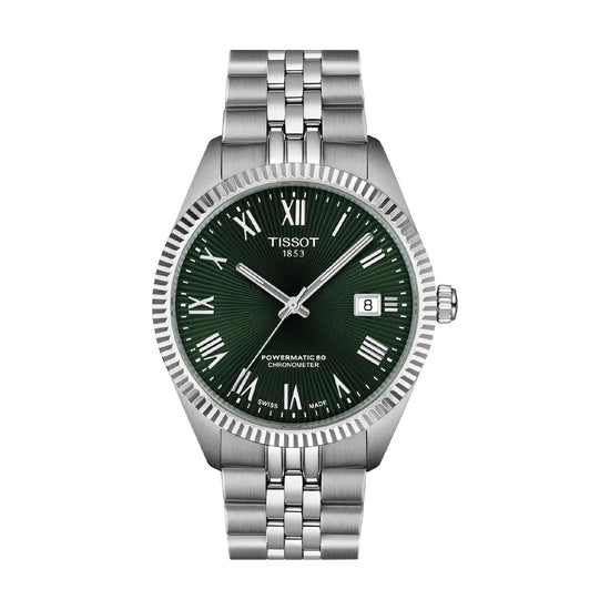 Orologio Tissot Ballade COSC in acciaio quadrante verde MISURA UNICA