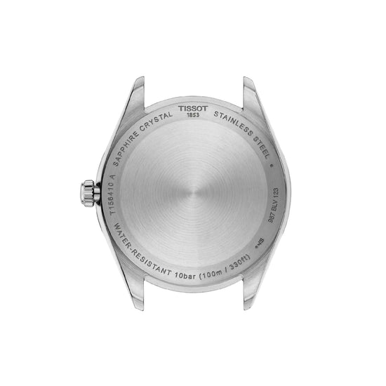 Orologio solo tempo Tissot acciaio 316L con quadrante blu MISURA UNICA