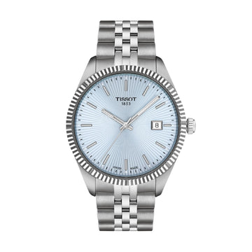 Orologio Tissot Ballade acciaio quadrante azzurro 40mm MISURA UNICA