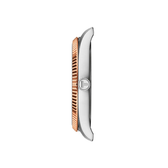 Orologio solo tempo Tissot acciaio bicolor quadrante blu MISURA UNICA
