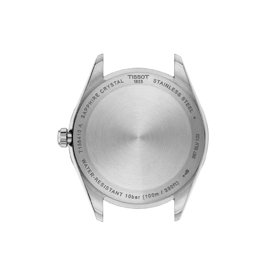 Orologio solo tempo Tissot acciaio bicolor quadrante blu MISURA UNICA