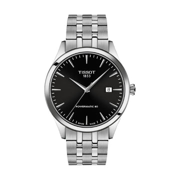 Orologio Tissot Classic Dream in acciaio con quadrante nero MISURA UNICA