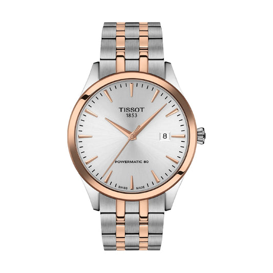 Orologio solo tempo Tissot Classic Dream acciaio bicolor rosé MISURA UNICA