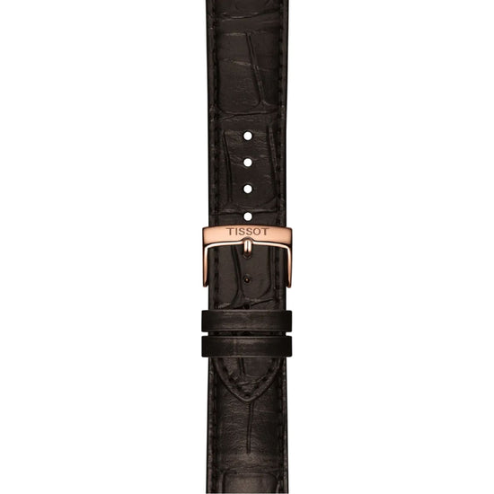 Orologio solo tempo Tissot Classic Dream acciaio rosé e pelle MISURA UNICA