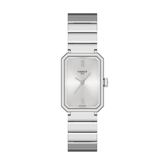 Orologio solo tempo Tissot in acciaio inossidabile di colore grigio MISURA UNICA