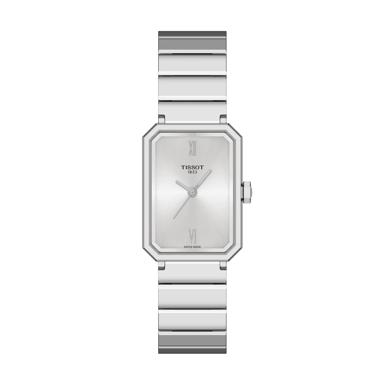 Orologio solo tempo Tissot in acciaio inossidabile di colore grigio MISURA UNICA