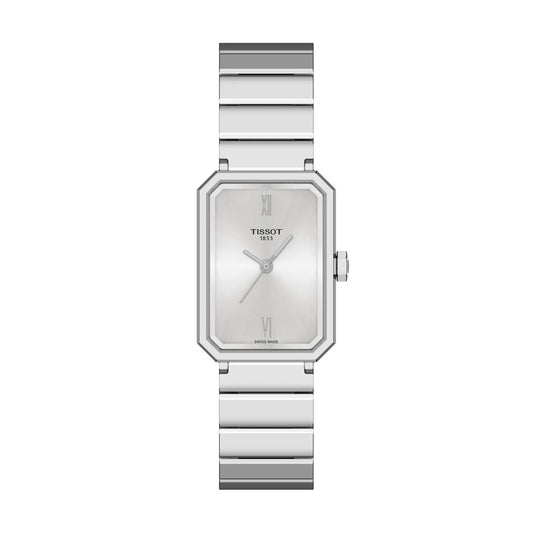 Orologio solo tempo Tissot in acciaio inossidabile di colore grigio MISURA UNICA
