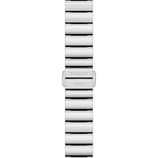 Orologio solo tempo Tissot in acciaio inossidabile di colore grigio MISURA UNICA