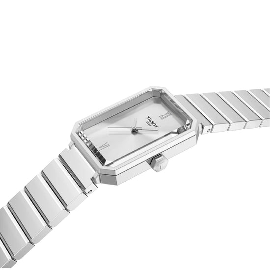 Orologio solo tempo Tissot in acciaio inossidabile di colore grigio MISURA UNICA