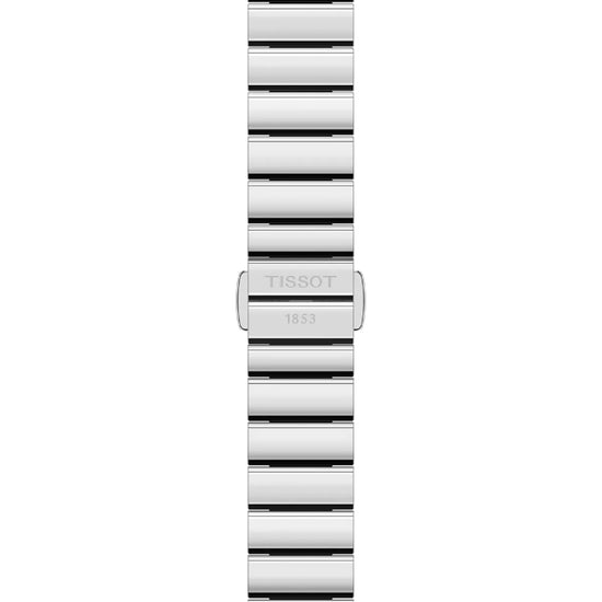 Orologio solo tempo Tissot acciaio quadrante rettangolare blu MISURA UNICA