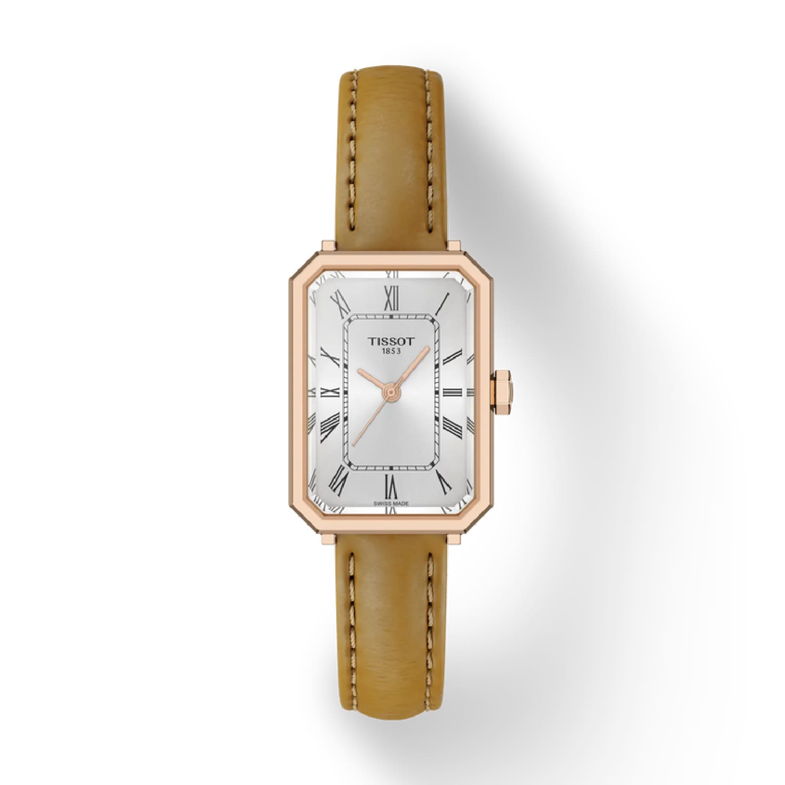 Orologio Tissot SRV oro rosa quadrante rettangolare 30mm MISURA UNICA