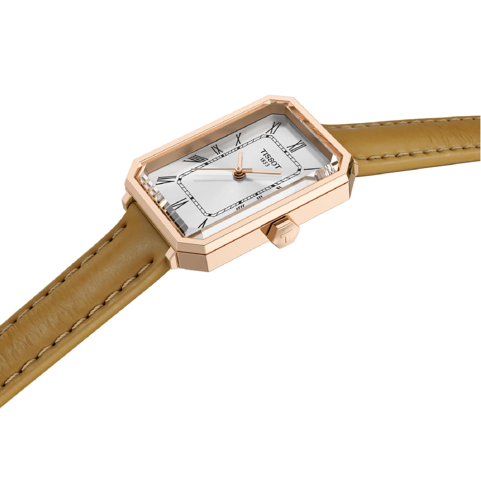 Orologio Tissot SRV oro rosa quadrante rettangolare 30mm MISURA UNICA