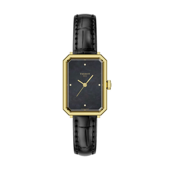 Orologio solo tempo Tissot quadrante e cinturino colore nero MISURA UNICA