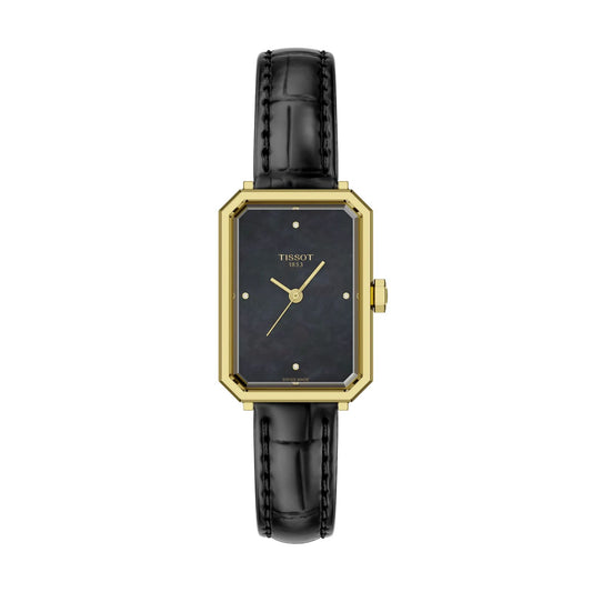 Orologio solo tempo Tissot quadrante e cinturino colore nero MISURA UNICA
