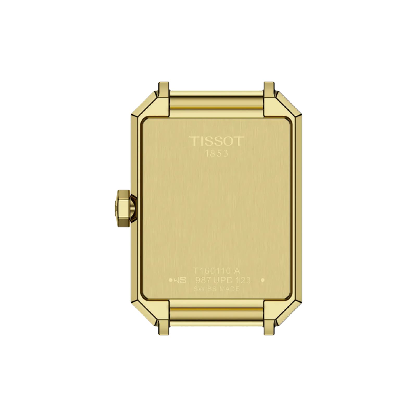 Orologio solo tempo Tissot quadrante e cinturino colore nero MISURA UNICA