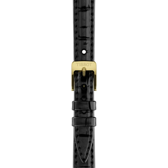 Orologio solo tempo Tissot quadrante e cinturino colore nero MISURA UNICA