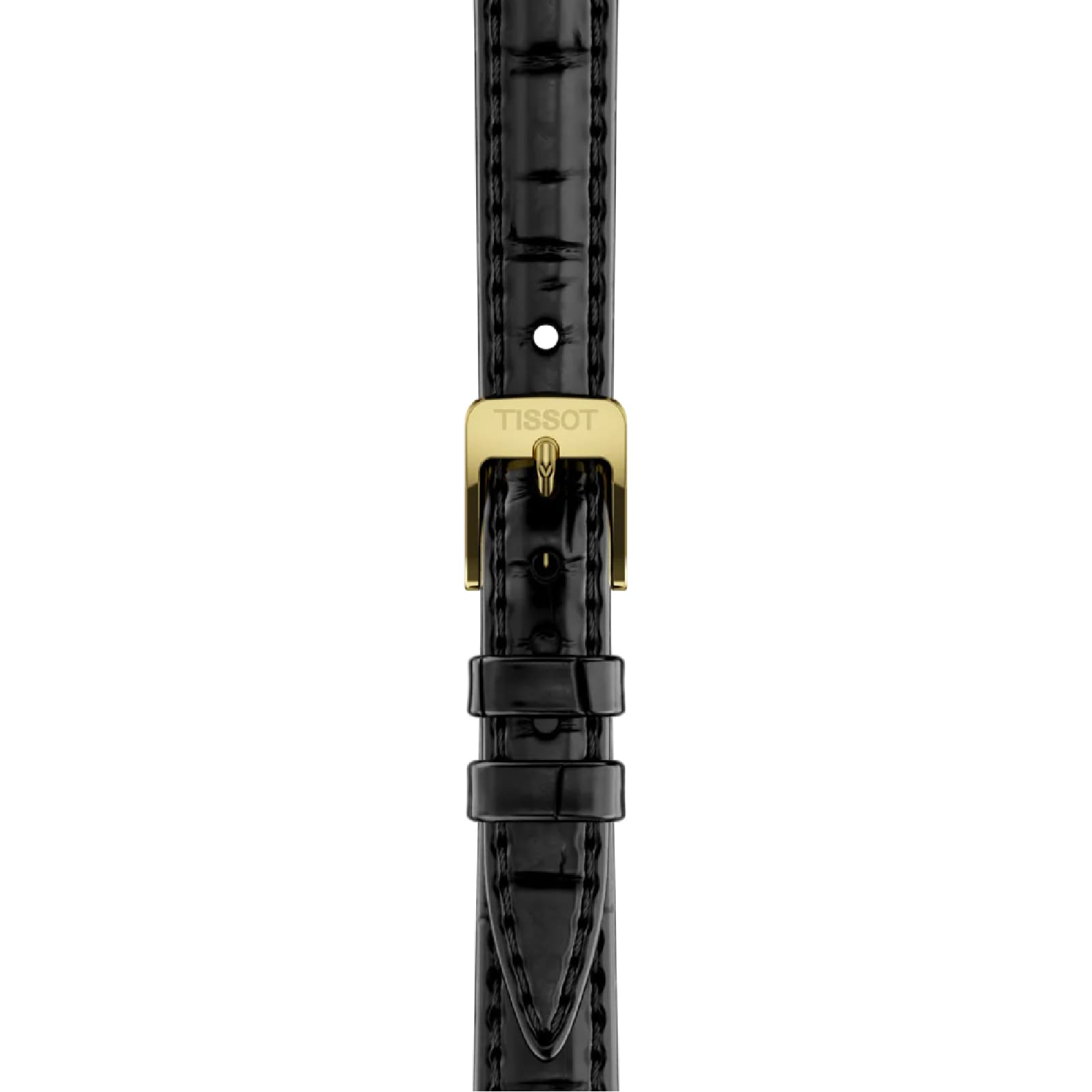 Orologio solo tempo Tissot quadrante e cinturino colore nero MISURA UNICA
