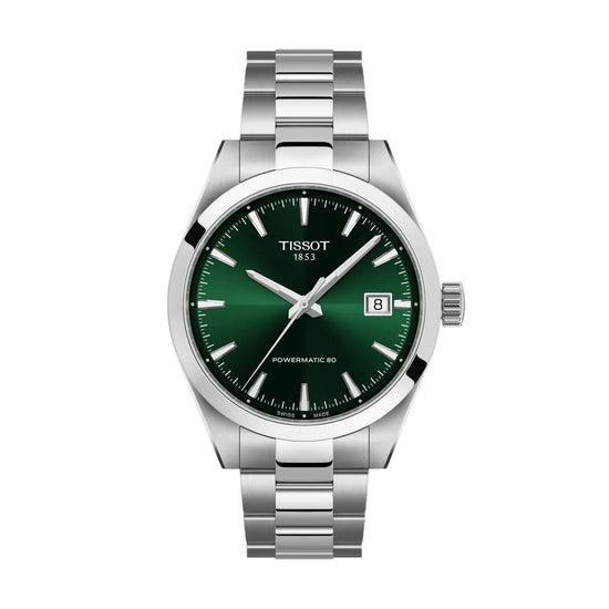 Orologio Tissot Gentleman acciaio quadrante verde 38mm da uomo MISURA UNICA