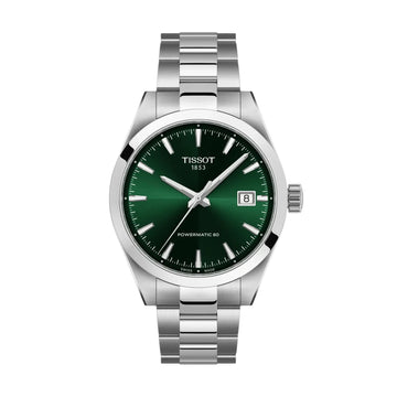 Orologio Tissot Gentleman acciaio quadrante verde 38mm da uomo MISURA UNICA