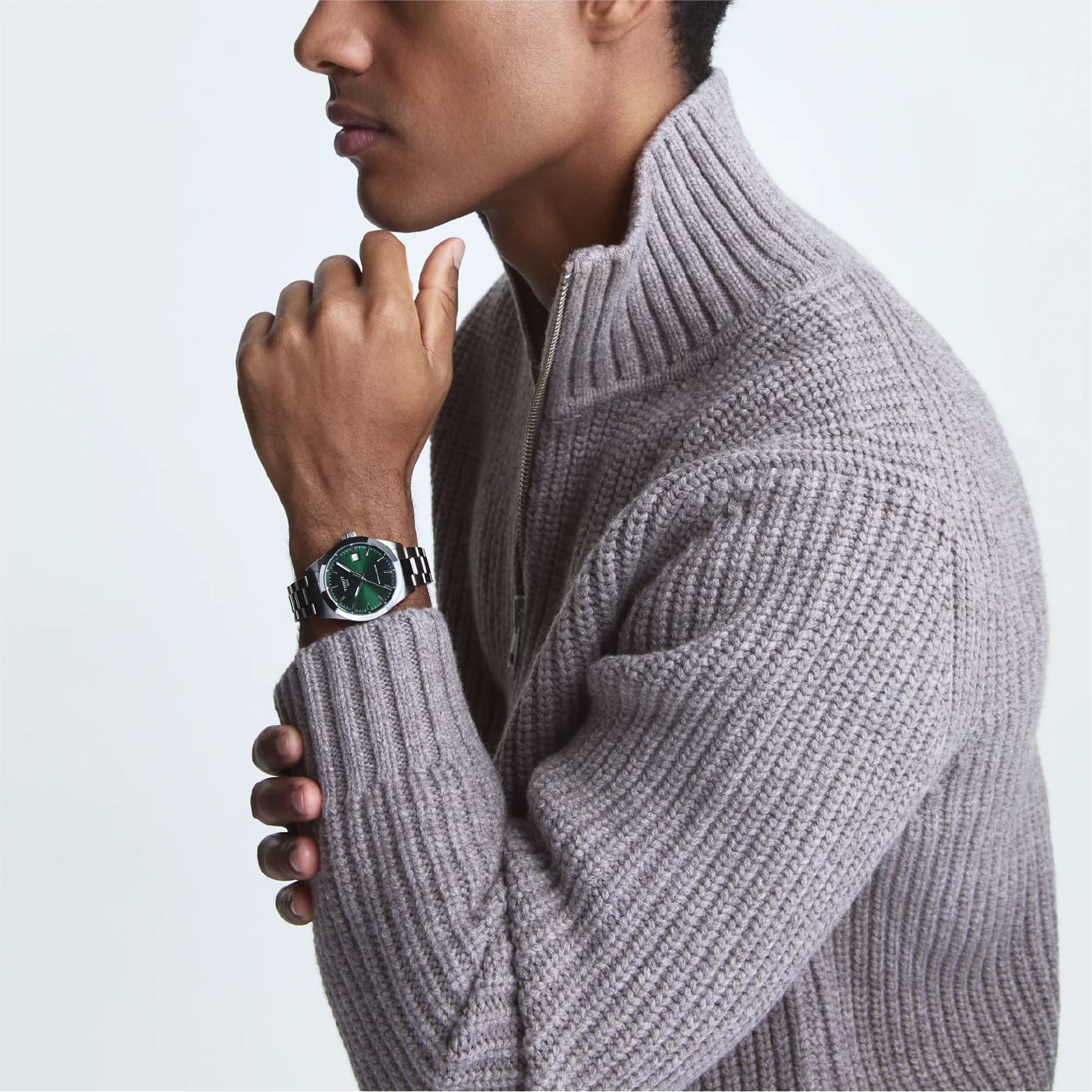 Orologio Tissot Gentleman acciaio quadrante verde 38mm da uomo MISURA UNICA