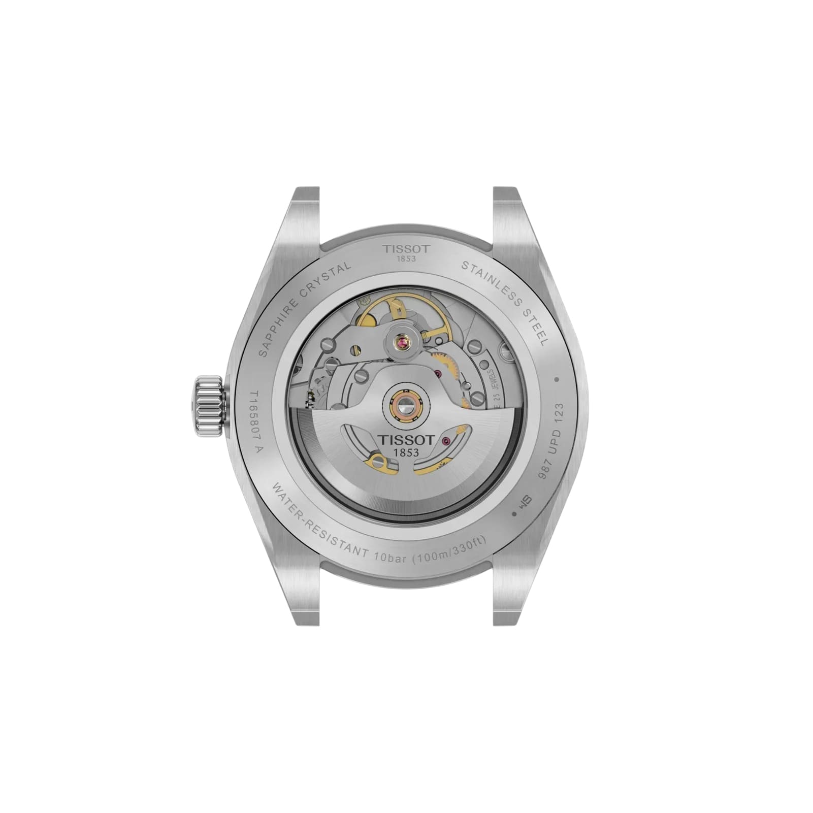 Orologio Tissot Gentleman acciaio quadrante verde 38mm da uomo MISURA UNICA