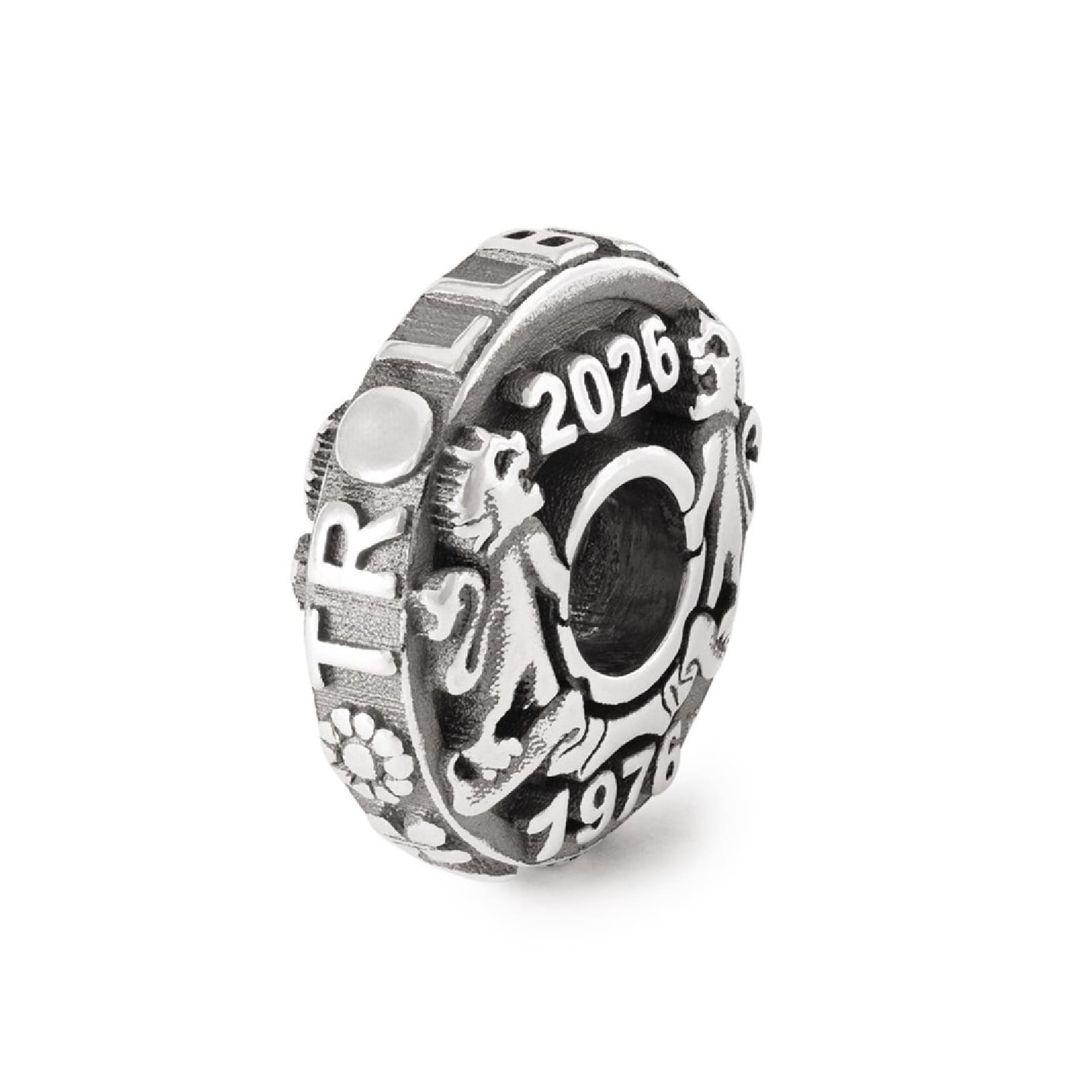 Beads Trollbeads Moneta del Giubileo in argento sterling MISURA UNICA