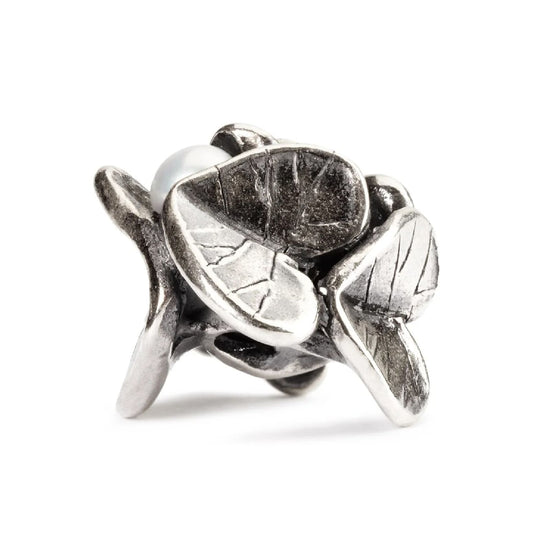 Beads da donna Trollbeads in argento viola con perla MISURA UNICA