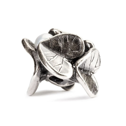 Beads da donna Trollbeads in argento viola con perla MISURA UNICA