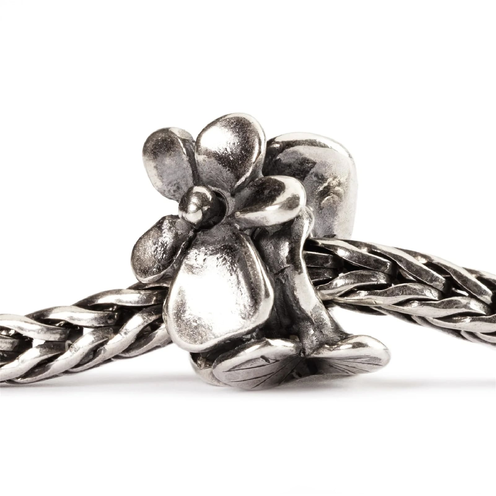 Beads da donna Trollbeads in argento viola con perla MISURA UNICA