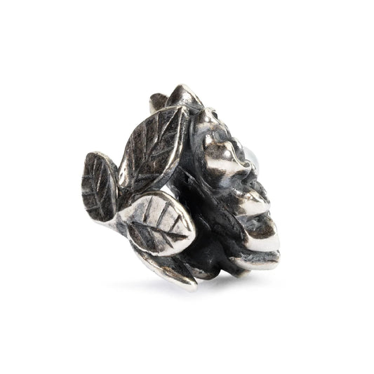 Beads da donna Trollbeads argento crisantemo con perla MISURA UNICA