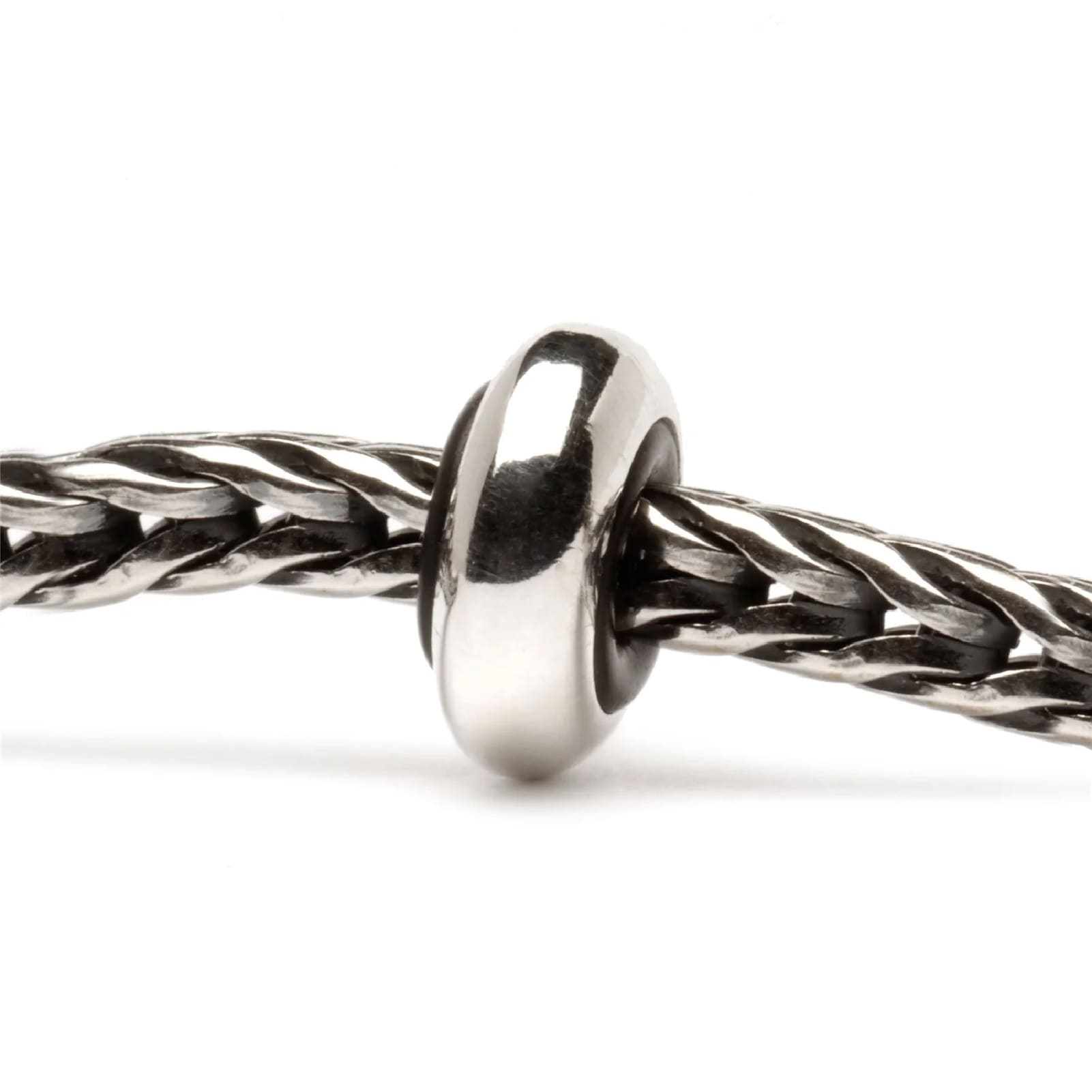 Stop Trollbeads in argento con gommino interno MISURA UNICA
