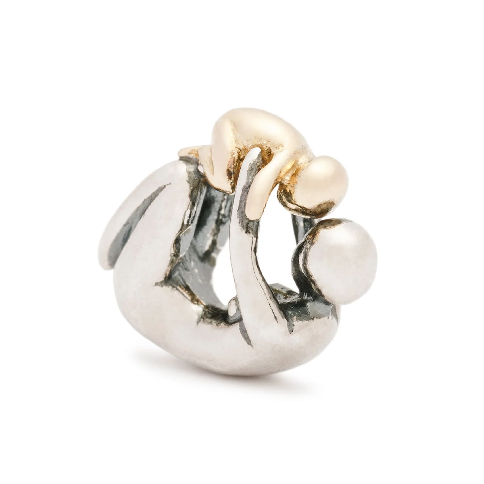 Beads Trollbeads in argento e oro con madre e figlio/a MISURA UNICA