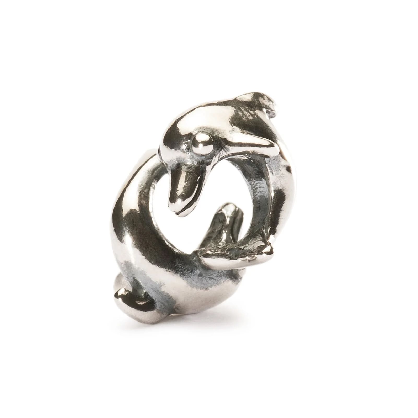 Beads da donna Trollbeads in argento a forma di delfini MISURA UNICA