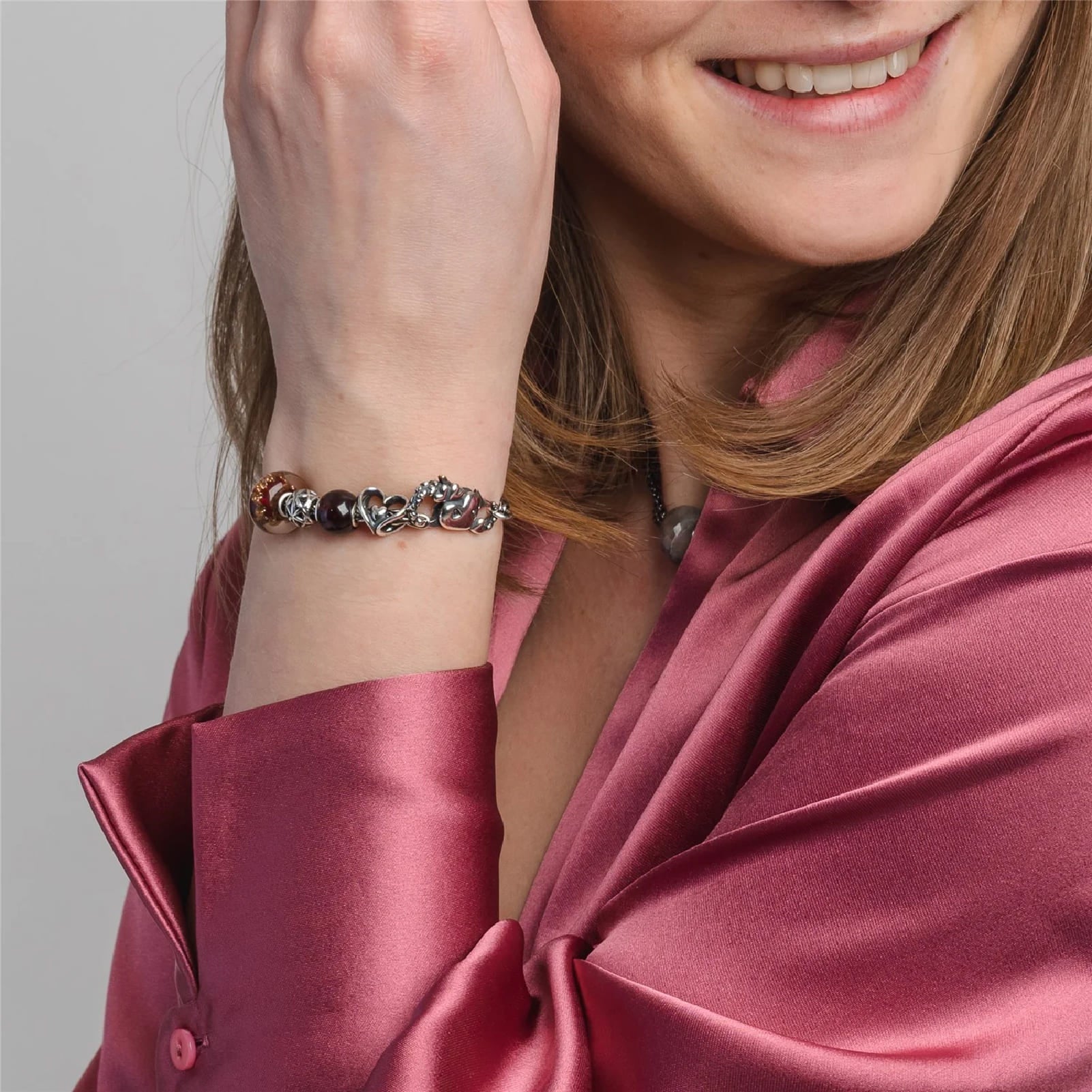 Beads da donna Trollbeads in argento a forma di sfera MISURA UNICA