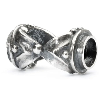 Beads da donna Trollbeads in argento a forma di clessidra MISURA UNICA